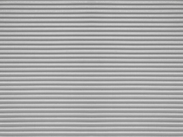 roller gray metal shutter door texture surface wall design background.