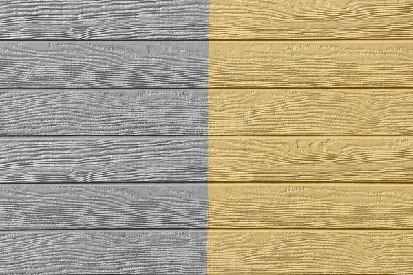 Gris Amarillo Madera Paneles Diseño Pared Textura Fondo — Foto de Stock