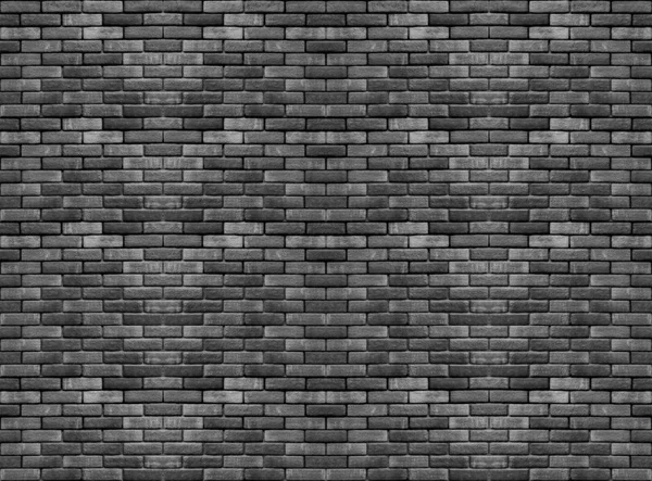 Willekeurige Verweerde Oude Donker Zwarte Cement Bakstenen Blokken Stack Muur — Stockfoto