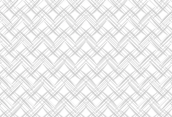 Darstellung Nahtlose Weiße Quadratische Gitter Muster Kunst Design Wand Hintergrund — Stockfoto