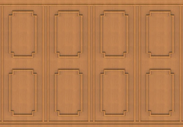 Renderowanie Panel Brązowy Drewno Kształt Kwadrat Luksusowy Projekt Tło Vintage — Zdjęcie stockowe