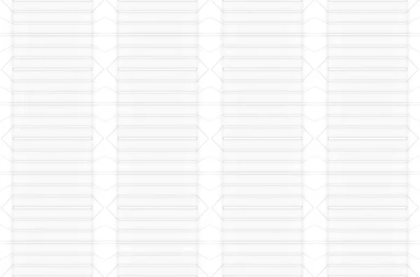 Renderelés Zökkenőmentes Modern Egyszerű Fehér Panel Grafikai Művészeti Minta Fal — Stock Fotó
