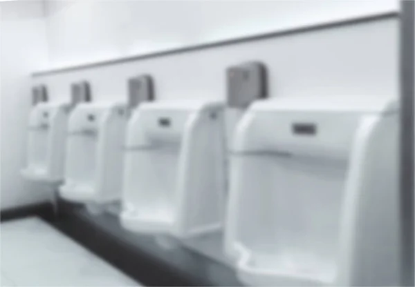 Blurred Men Chamber Pot Urinal Restroom Background — Stock Photo, Image