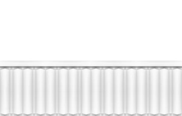 Рендеринг Современный Белый Минимальный Вертикальный Параллельный Бар Белом Фоне Стены — стоковое фото