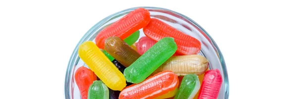Světlé Barevné Sladké Cukroví — Stock fotografie