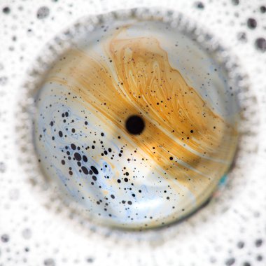 Güzel renkli sabun köpüğü