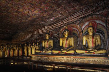dambulla mağara Buda