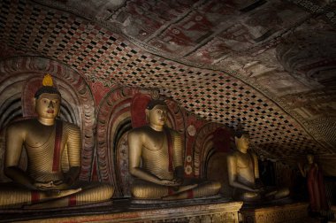 dambulla mağara Buda