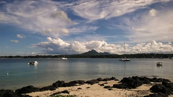 The sparkling oceant in Trou d Eau Douce, Mauritius