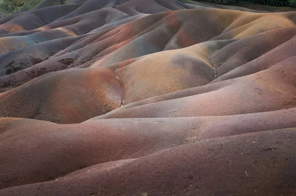 colored sands of Shamarel, Mauritius