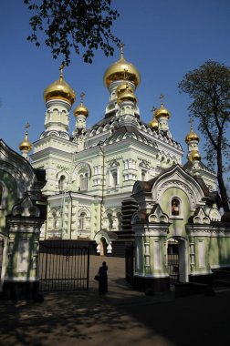 Nikolaev Katedrali - Kiev bir Ortodoks tapınağı, karmaşık Pokrovsky manastırın ana binası.