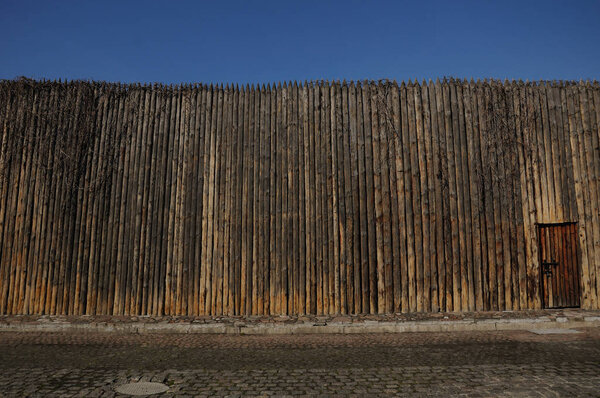 Бледный забор
