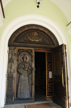 Nikolaev Katedrali - Kiev bir Ortodoks tapınağı, karmaşık Pokrovsky manastırın ana binası.