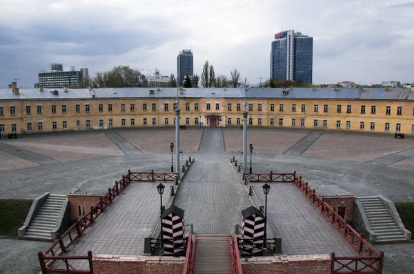 Die Kiewer Festung - kosyi caponier. Verstärkung. kyiv, ukrainisch — Stockfoto