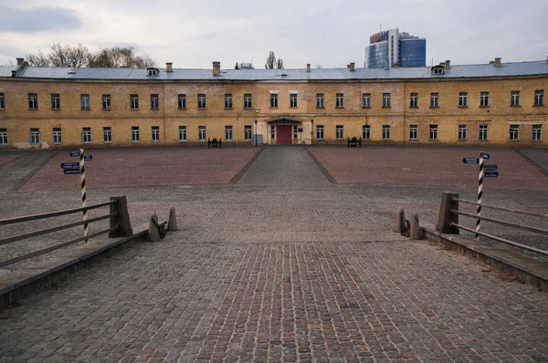 Die Kiewer Festung - kosyi caponier. Verstärkung. kyiv, ukrainisch — Stockfoto