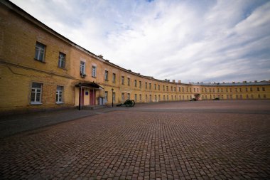 Kiev Kalesi - Kosyi Caponier. 17-19 yüzyılın tahkimatı. Kiev, Ukrayna