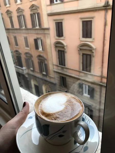 Sabah Kahve Roma — Stok fotoğraf