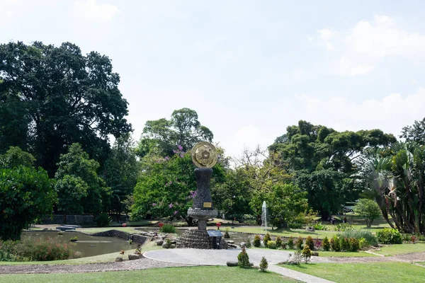 Bogor, Endonezya - 6 Eylül 2018: Bogo'da bahçe manzarası — Stok fotoğraf