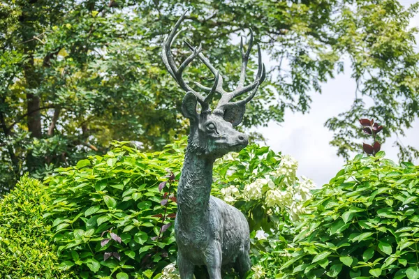 Bangkok, Tailândia - 2 de setembro de 2018: Vista da querida figura, um símbolo icônico do Zoológico de Dusit em Bangkok, Tailândia . — Fotografia de Stock