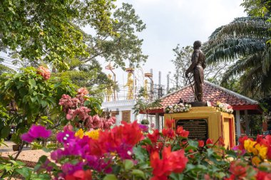 Chai Nat, Tayland - 12 Ocak 2019: Yerel ikonik sıcak nokta