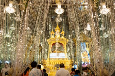 Uthai Thani, Tayland - 12 Ocak 2019: Wat Tha Sung o görünümü