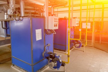 Gaz kazanları fabrika Isıtma için. Steamshop