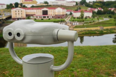 Gözlem güverte üzerinde dürbün