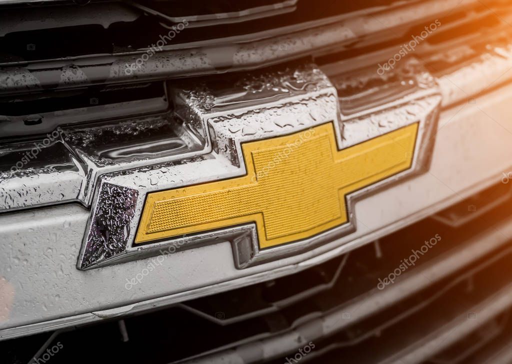 Chevrolet logo close up