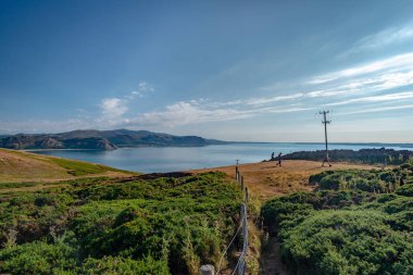Büyük Orme Zirvesi karmaşık denizden görünüm, Llandudno, W