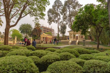 Düşler Bahçesi'nde ilginç yuvarlak topiary