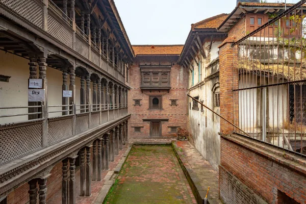 One of the internal courtyard of the 55 Window Palace