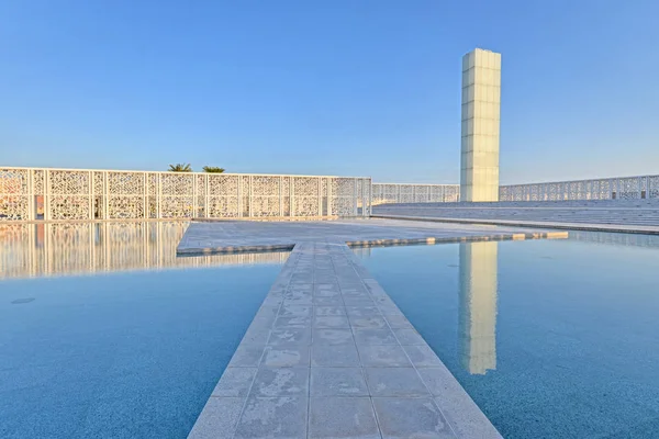 The Ceremonial Court of the Education City in Doha — Stock Photo, Image