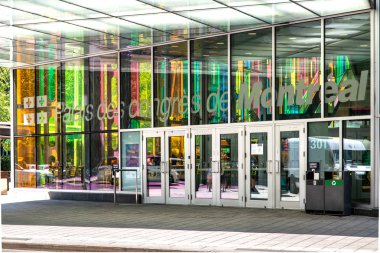 Montreal Kongre Merkezi girişi, Montreal, Kanada