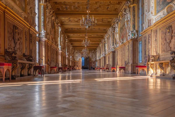 Francois Fontainebleau kalesinin içindeki ilk galeri.