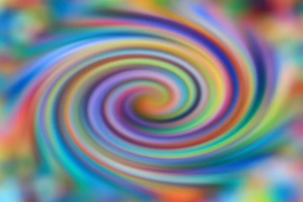 Spiral Colorful Background Image Mosaic Form Movement Various Colors Background — Stock Photo, Image