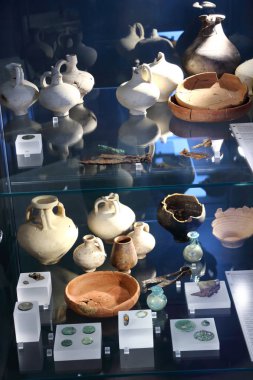 Arkeolojik buluntular Roma Roma Müzesi Xanten Almanya'da kez