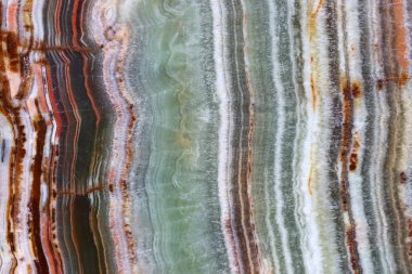 Onyx bir mineral ve kuvars çeşitli