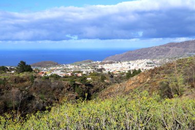 Kanarya adası La Palma Los Llanos de Aridane eski şehir