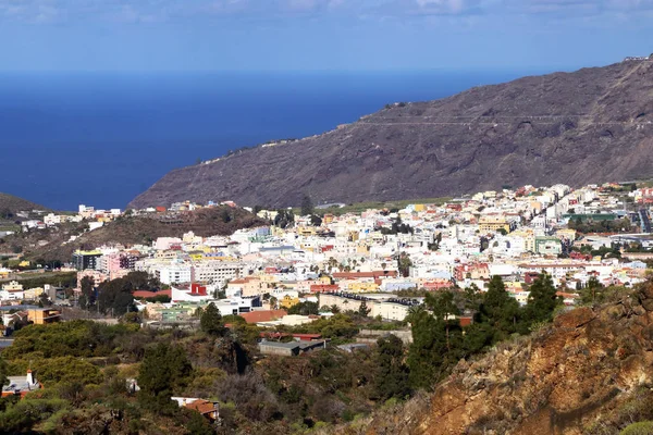 Vista Della Città Los Llanos Aridane Sull Isola Canarie Palma — Foto Stock