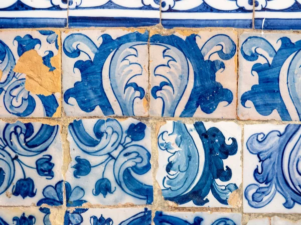 Azulejos Στο Παρεκκλήσι Igreja Nossa Senhora Rocha Algarve Πορτογαλία — Φωτογραφία Αρχείου