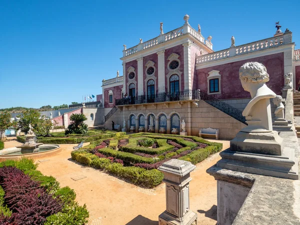 Palais Néoclassique Pousada Palacio Estoi Algarve Portugal Photo De Stock