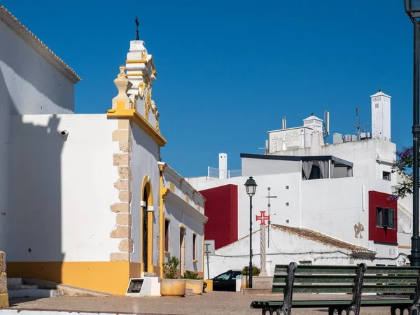 Église Catholique Matriz Alvor Algarve Portugal Images De Stock Libres De Droits