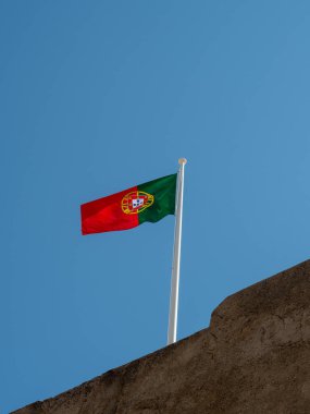 Castro Marim Castle, Algarve, Portekiz, Portekiz bayrağı