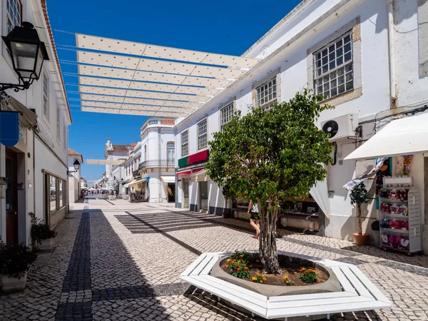 Dans Les Rues Vila Real Santo Antonio Algarve Portugal Photos De Stock Libres De Droits