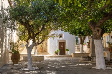 Holy Cross, Girit, Yunanistan adada Archanes dağ town içinde Tapınağı