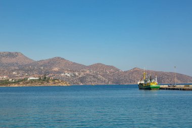 Körfez Agios Nikolaos Girit, Yunanistan adada
