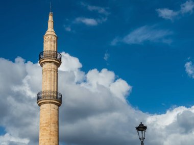 Neratze (veya Gazi hüseyin) Cami Rethymno, Crete island, Yunanistan