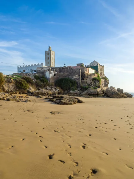 Zaouiet Bouzarktoune Vesnice Pobřeží Atlantského Oceánu Blízkosti Essaouira Maroko — Stock fotografie