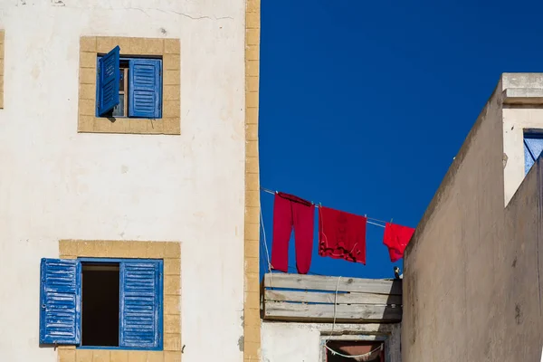 Fragmentos Das Vielas Medina Essaouira Marrocos — Fotografia de Stock