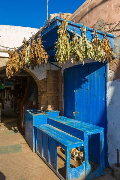 Frammenti Dei Vicoli Della Medina Essaouira Marocco — Foto Stock